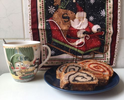 Paprikás és kakaós kalács Inka Sweet Steviával